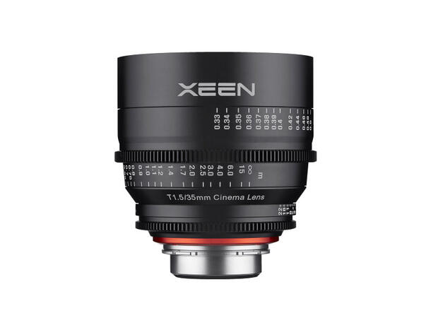 Samyang Xeen 35mm T1.5 Cine Canon Lyssterkt vidvikel videoobjektiv